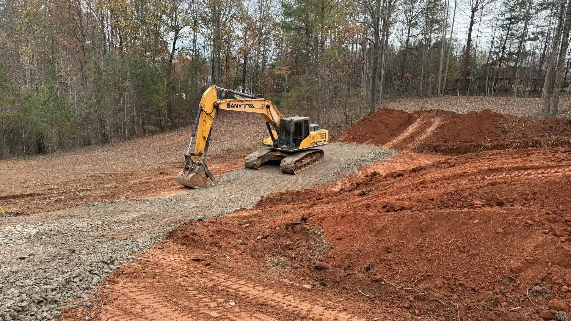 Site Prep and Excavation for Troutman, NC Builders